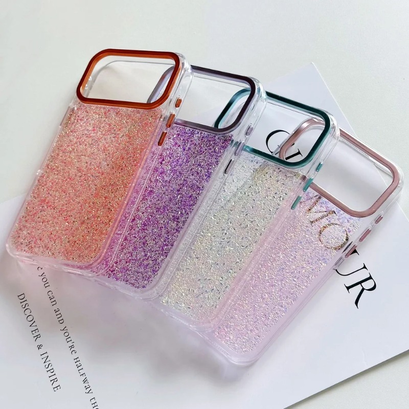 Metal Photo Panel - เคสโทรศัพท์ลายเกล็ดปลาคาร์ฟสำหรับ iPhone 17 Pro Max 17