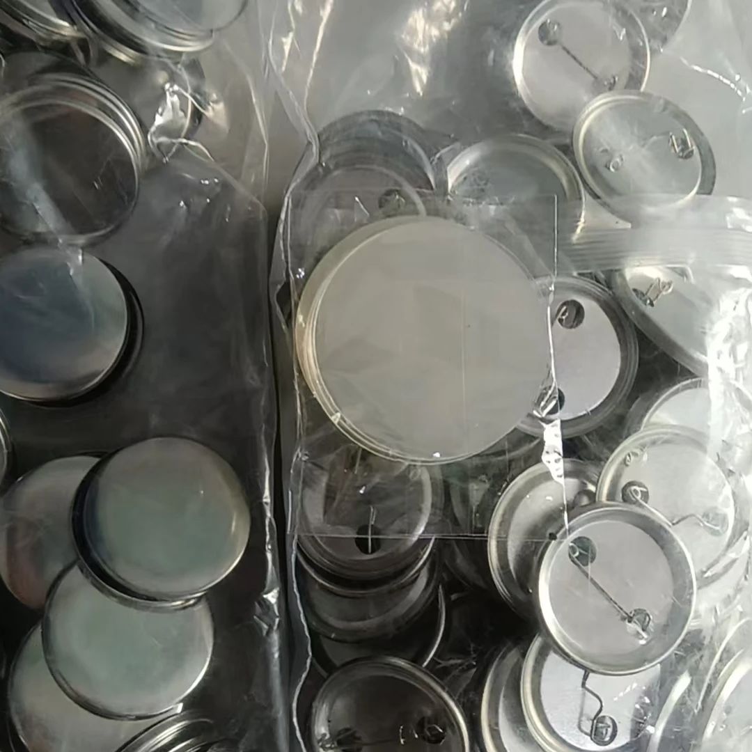 Button Badge Blank - 500 ชิ้น ป้ายโลหะเคลือบด้าน ขนาด 25 มม./32