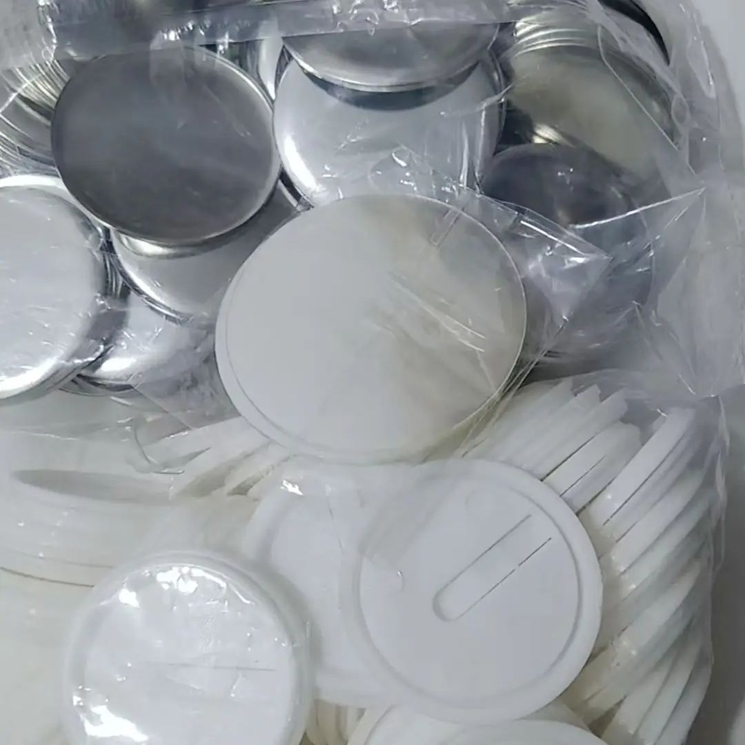 100 ชิ้น 58 มม. 2.25 นิ้ว ป้าย - Button Badge Blank บทวิจารณ์และราคา