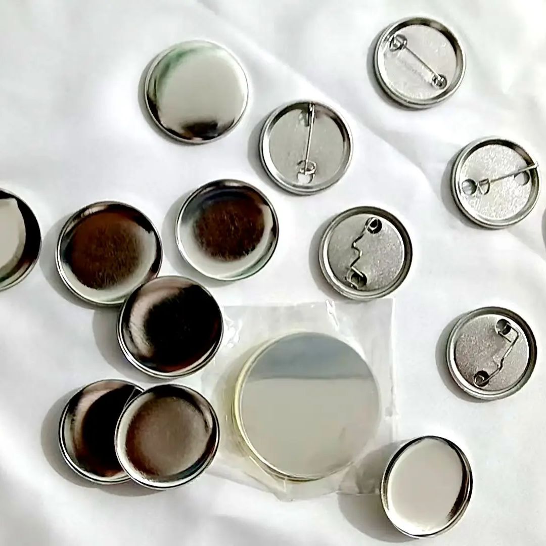 500 ชิ้น ป้ายโลหะเคลือบด้าน ขน - Button Badge Blank บทวิจารณ์และราคา